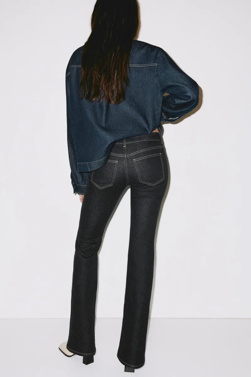 H&M  Flared Low Jeans for Women | Best Price UAE
